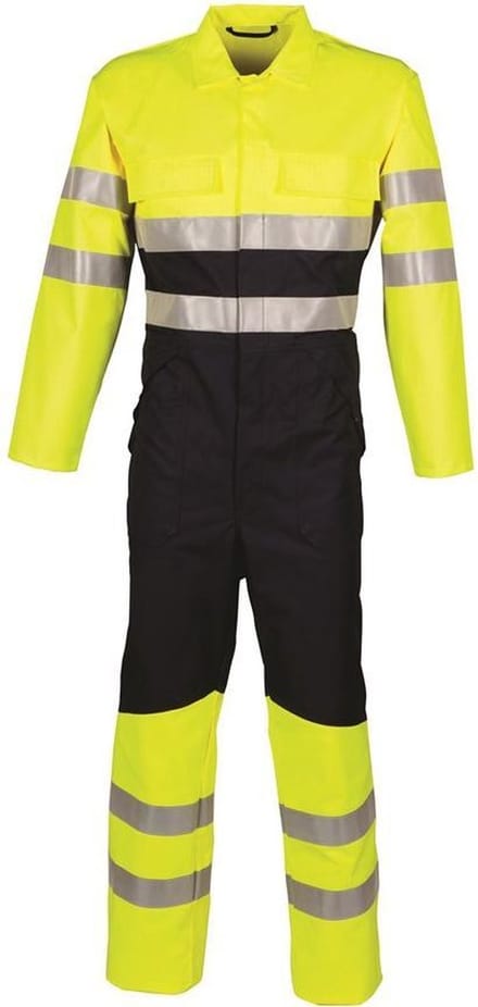 Havep Overall Multi Protector 20001 - Fluo Geel/Dark Navy - 60