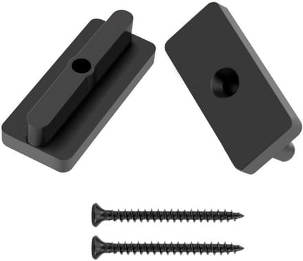 OmGoods - Dailygoody - ® Pak van 200 Verborgen Bevestigingsclips