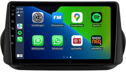 Carplay autoradio geschikt voor Peugeot Bipper | 2008 t/m 2019 | Android 13 | Draadloos Apple Carplay & Android Auto | 2GB + 32GB | 8-Core processor | Davilon | 2008 2009 2010 2011 2012 2013 2014 2015 2016 2017 2018 2019 | Bluetooth & Wifi