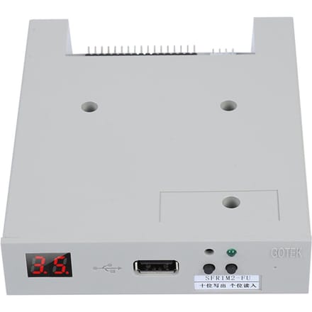 SFR1M2-FU 1.2MB USB SSD Diskette Drive Emulator Plug and Play voor Vlakbreimachine white