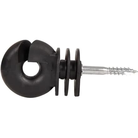 Gallagher Schroef-Ringisolator BS hout klein (25) - Stevige isolatie voor houten palen