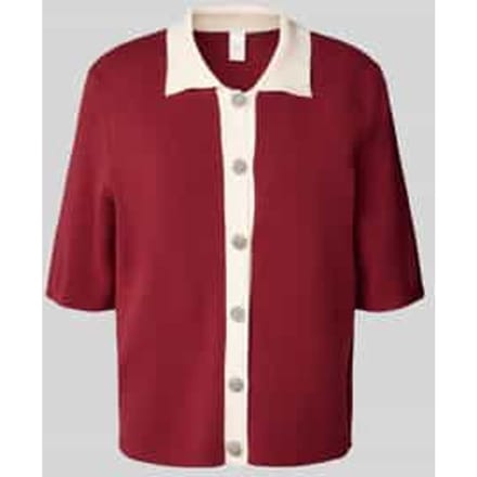 Regular fit cardigan van viscosemix, model 'Loro'