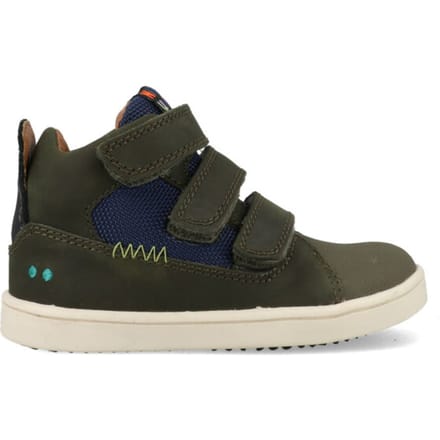 Patrick Pit Hoge Sneakers Jongens Blauw Groen