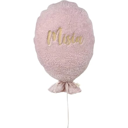 Zachte roze versierballon Malomi Kids