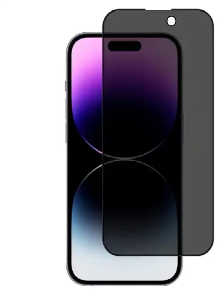 Pearlycase Privacy Screenprotector Geschikt voor iPhone 14 Pro - iPhone 14 Pro Privacy Screen protector Tempered Beschermglas