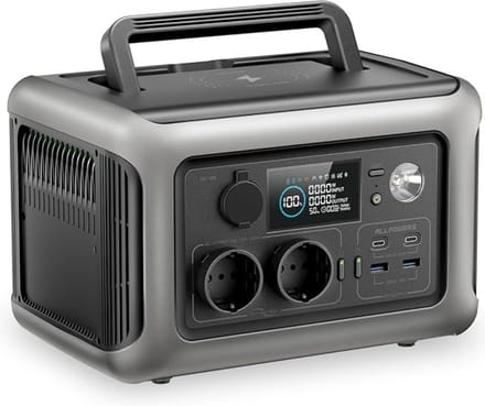 ALLPOWERS® Draagbare Krachtcentrale - Stroomgenerator - 2x 600W - Powerstation - Outdoor generator - Draagbare Lader
