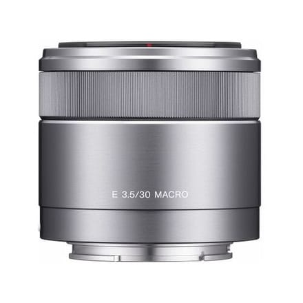 SEL 30mm f/3.5 Macro  Sony E-bevestiging zilver