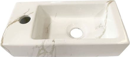Sanifun wastafel Correa 360 x 180 x 90 L