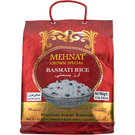 Mehnat Basmati Rijst - 4.5 kg