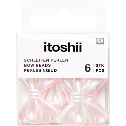 itoshii Kralen set "Boogje", parelroze