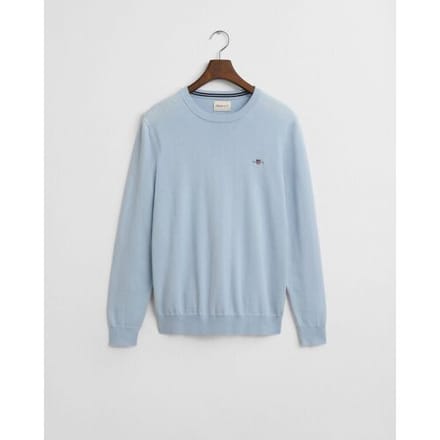 Ronde hals katoen pullover Gant Classic