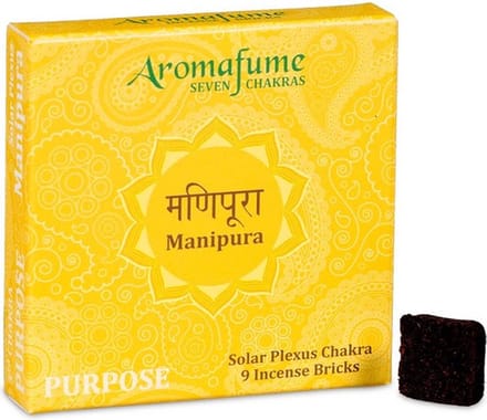 Aromafume Chakra wierookblokjes - manipura - solar plexis - zonnevlecht chakra