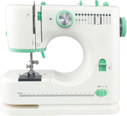 Elektrische huishoudnaaimachine voor beginners - 12 steekfuncties - EU-stekker