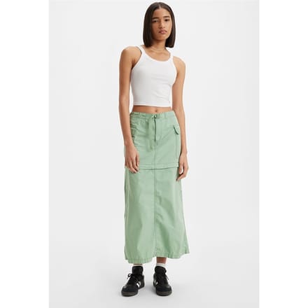 Levi's Convertible Mini Skirt Green Größe: W26 | Miniröcke Outlet | Damen | Grün