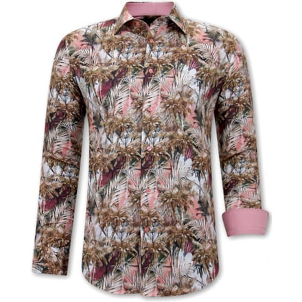 Hawaii Blouse Heren - 3121 - Bruin