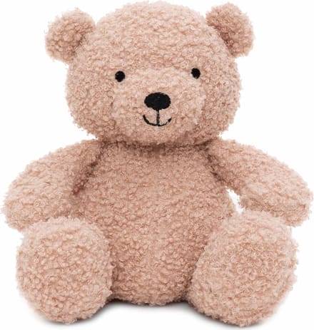 Jollein - Knuffel Teddy Bear - Wild Rose - 25cm - Knuffelbeer - Boucle