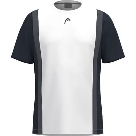 HEAD Club 25 Tech T-shirt Heren-Donkerblauw,Wit