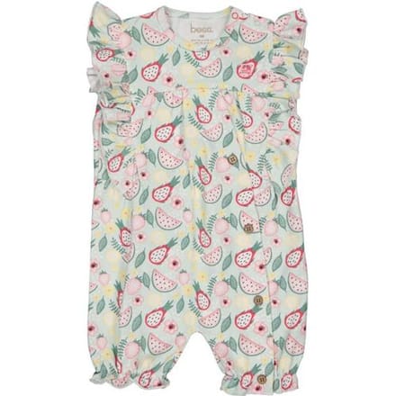 B.E.S.S. Baby meisje Jumpsuit Tropics Soft Light Green maat 80
