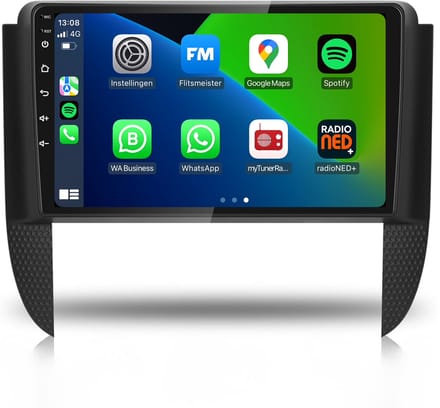 CarPlay autoradio geschikt voor Chevrolet Kalos | 2004 t/m 2010 | Android 13 | Draadloos Apple CarPlay & Android Auto | 2GB + 32GB | 8-Core processor | Davilon | 2025 model | 2004 2005 2006 2007 2008 2009 2010 | Bluetooth & Wifi