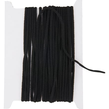 VBS Elastische band, 2,5 mm breed - Zwart