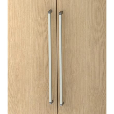 SIGNA G 7200 CE - Wit/Eiken Chrome metaal handgreep