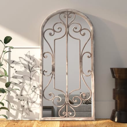 Vidaxl Interieur Spiegel, Kleur Zandkleurig, 100X45 Cm, IJzeren
