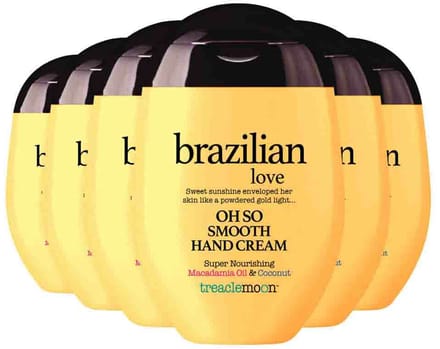 Treaclemoon - Brazilian Love Handcrème - 6 x 75 ml - Voordeelverpakking