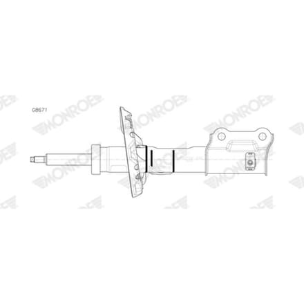 Schokdemper MONROE ORIGINAL (Gas Technology) MONROE G8671