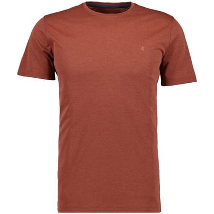 Ragman T-Shirt Softknit Round Neck Burnt Orange / male