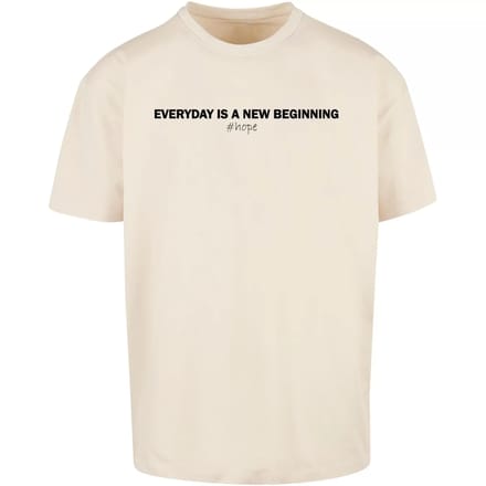 Oversized T-shirt Merchcode Hope Heavy