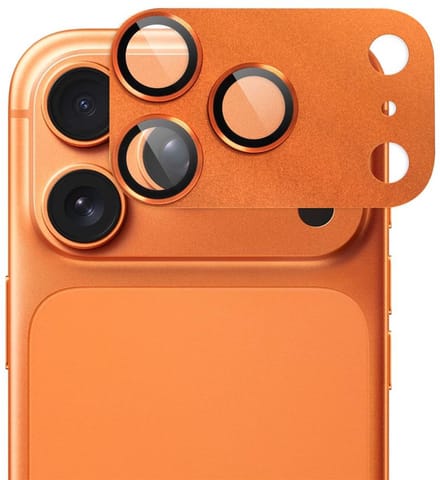 ScreenArmor Lens Shield iPhone 17 Pro Camera Protector – Oranje – Premium Aluminium Lensbescherming