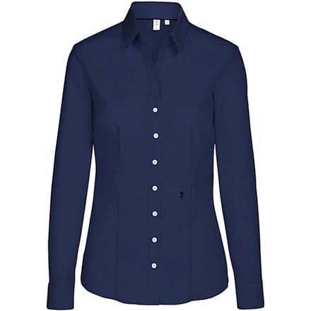 Damesblouse met lange mouwen Seidensticker Slim Fit 1/1 Kent