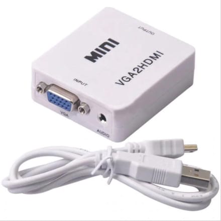 CHPN - VGA naar HDMI converter - Converter VGA/HDMI - Met voedingskabel - 1080p