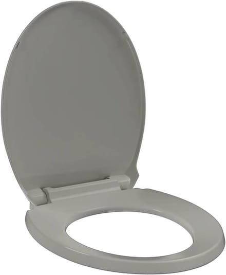 Ovale Toiletbril met Soft-Close en Verstelbare Montage