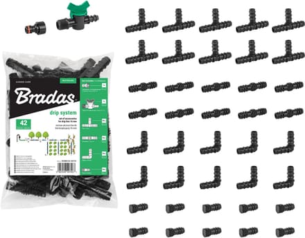 Bradas DSWA20-SET3 - Druppelsysteem Accessoire Set - 16mm - 42 stuks