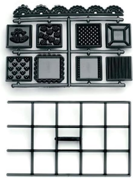 Patchwork Cutter Patchwork Squares - blokjes uitsteekset met patronen