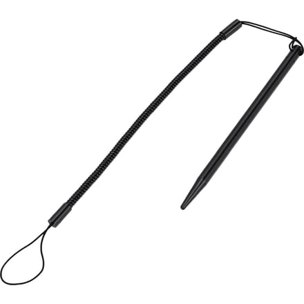 Resistieve Stylus Pen met Veerkoord Precies Schrijven Draagbare POS Handtekening Stylus Pen Zwart Zwart Kort 92 met Kabel