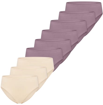 Schiesser Dames slip / onderbroek 9 pack Essentials Cotton