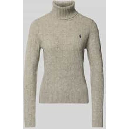 Slim fit coltrui met labelstitching