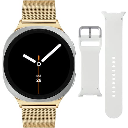 Samsung Special Edition Galaxy Watch 8 Zilver/Goudkl Mesh 44mm
