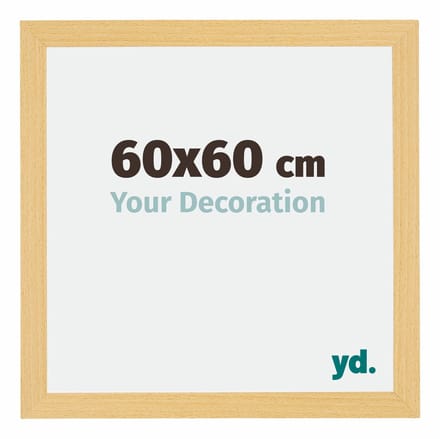 Your Decoration - Fotolijst 60x60 cm - MDF - Beuken Decor - Mura