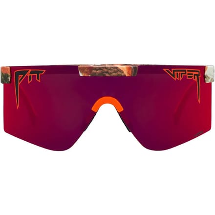Pit Viper The Actual Bush Original Wide Gepolariseerde Zonnebril Paars HDPV Polarized Red/CAT3