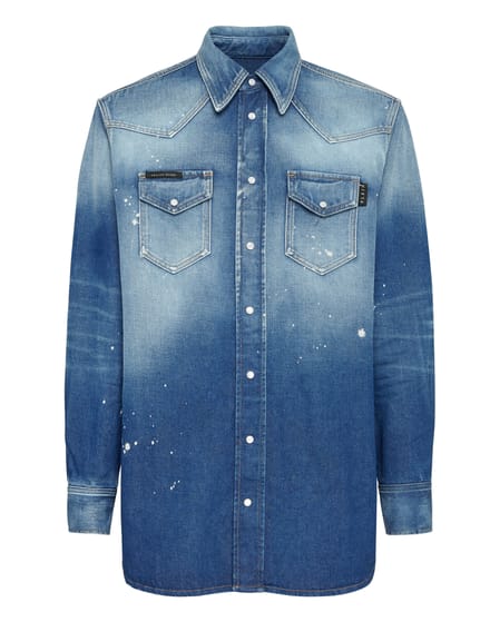 Denim Shirt Ls
