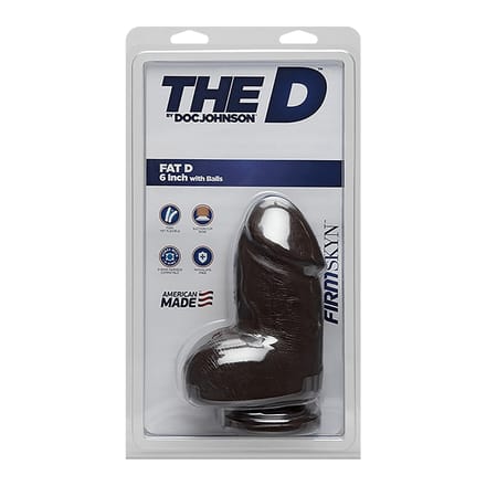 The D The Fat D Realistische Dildo Met Balzak - 16 cm