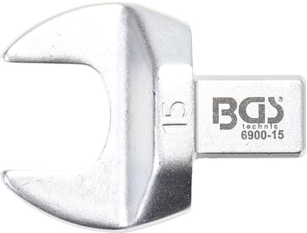 BGS Insteek- Ringsleutel 15 mm Opname 9 x 12 mm - 6900-15