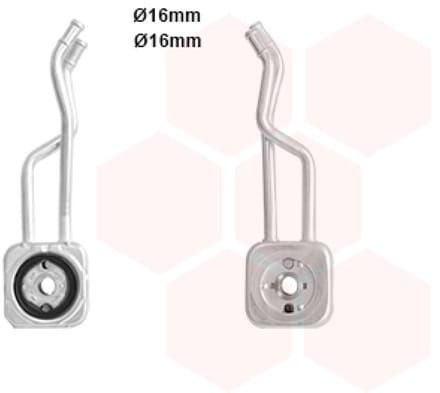 Van Wezel - OLIEKOELER VOOR SEAT LEON 1999-2004 036117021G