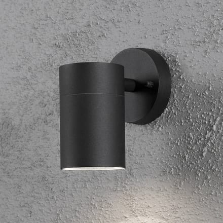 Konstsmide Modena - Wandspot neerw XL 12cm - 230V - GU10 - matzwart