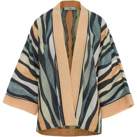 Devotion Twins Classy Kimono Khaki Taglia: S | Accappatoi Outlet | Donna | Marrone
