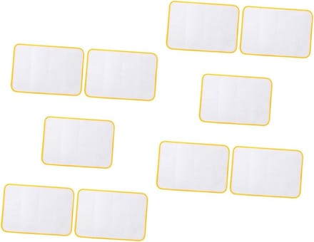 Strijkmat Sets - Strijkdoeken - Kleding Beschermen - Hittebestendig - 60 x 40 cm - Geel
