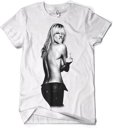 Hybris Heidi Gives The Finger T-shirt SH-1-15536-H31-3